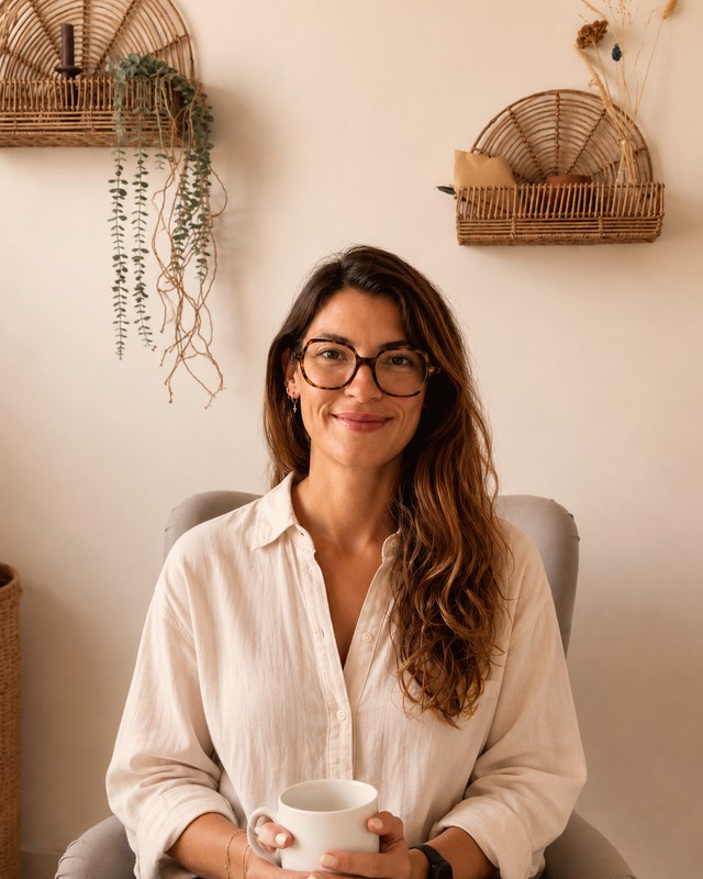 Portrait de Flora, doula et praticienne HypnoNatal